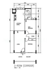 Blk 203 Marsiling Admiralty Park (Woodlands), HDB 3 Rooms #569714701